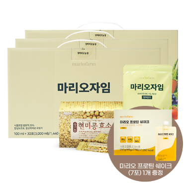 [블프 증정] 성마리오농장 7일 절식 다이어트 B코스 세트 + 마리오 프로틴 쉐이크(7포) 1개 증정