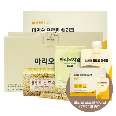 [블프 증정] 성마리오농장 장기절식(3주) 다이어트 세트 + 마리오 프로틴 쉐이크(7포) 1개 증정