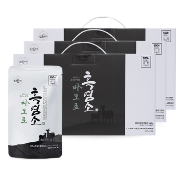 성마리오농장 바오로 흑염소진액 3박스 (100ml×90포)X3