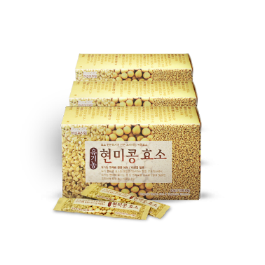 성마리오농장 유기농 현미콩효소 3박스 (4.2g×45포)X3
